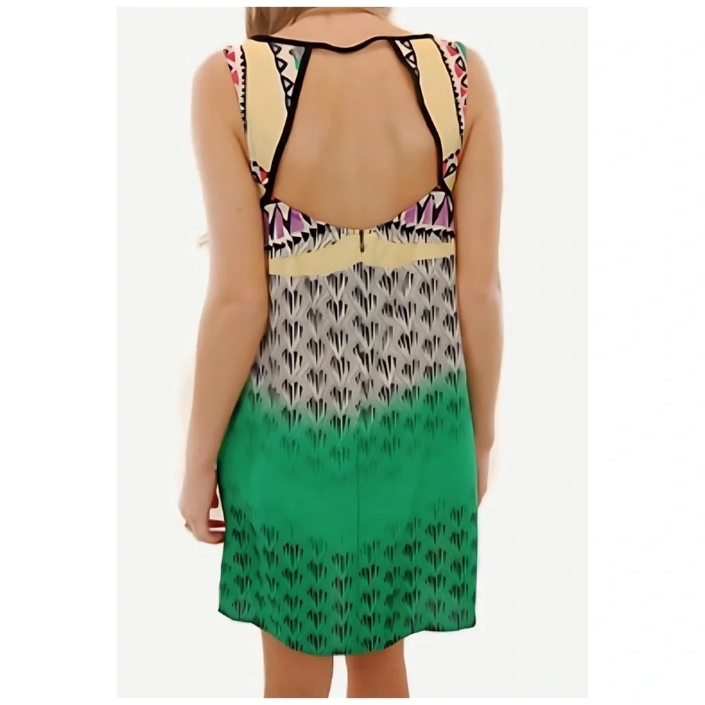 NEW! GLAM Mirror-Image Print Shift Dress! - Picture 6 of 10